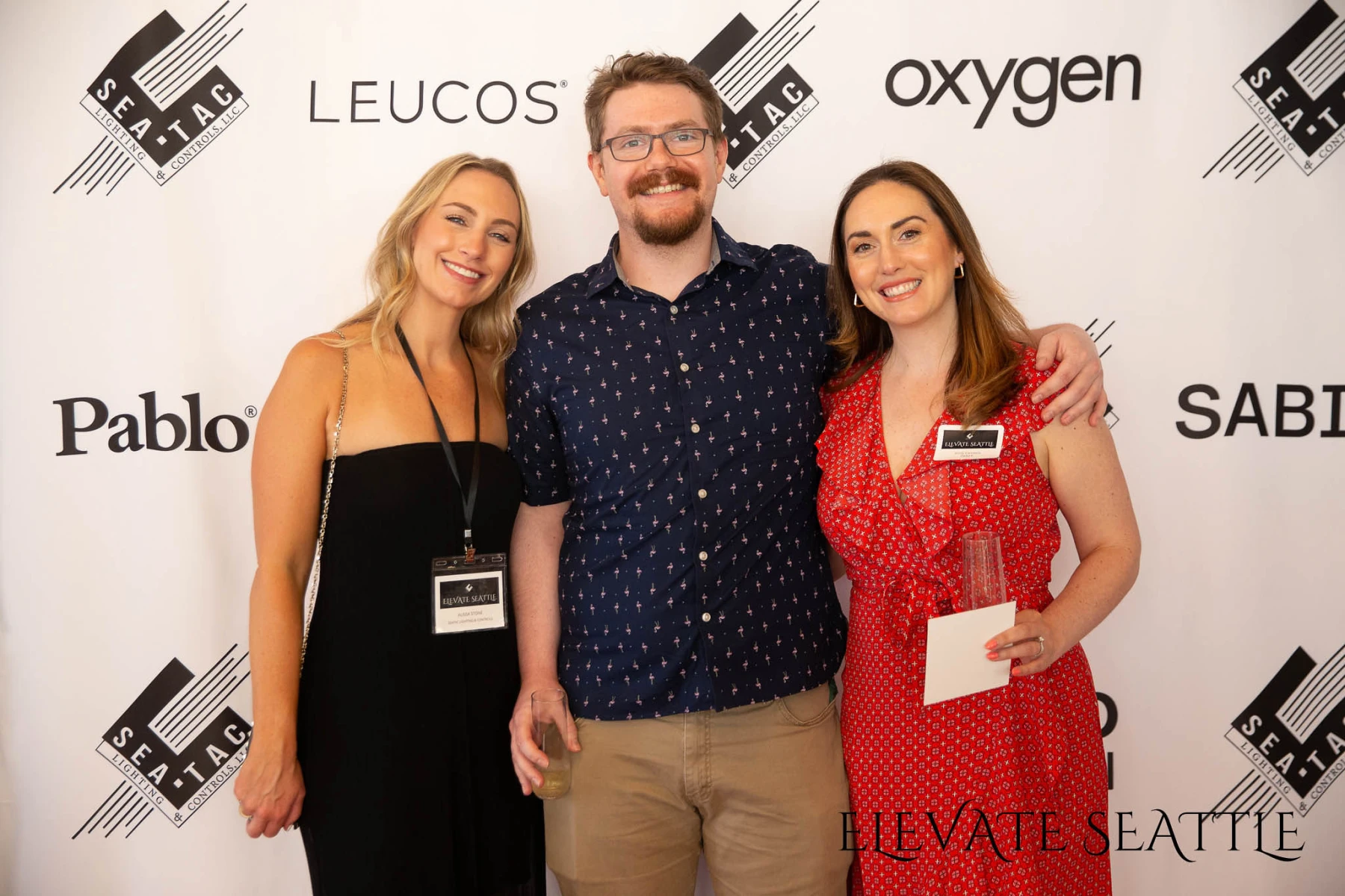 Emily and Nicholas at the Elevate Lighting Event