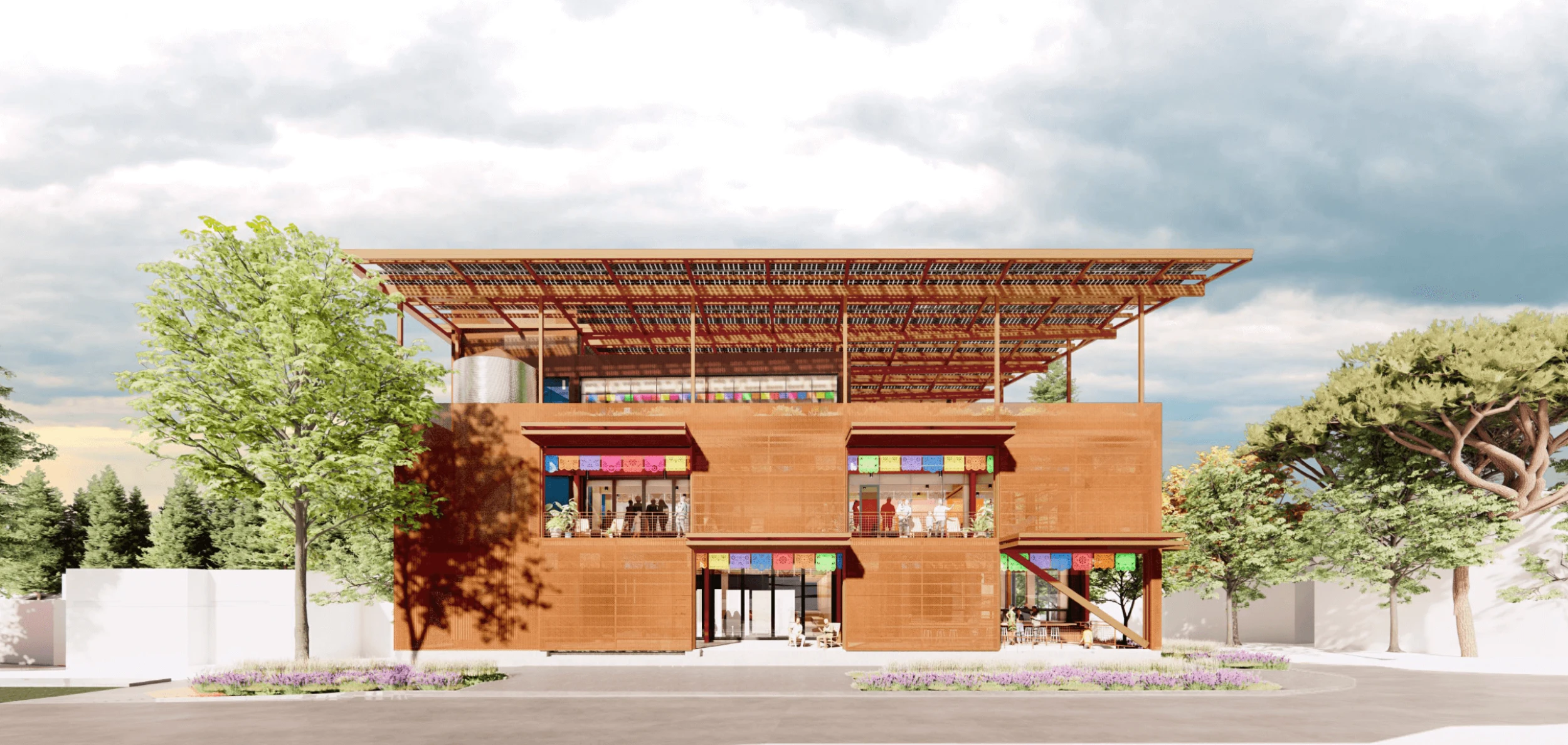 Lake City Collective Cultural Center Rendering