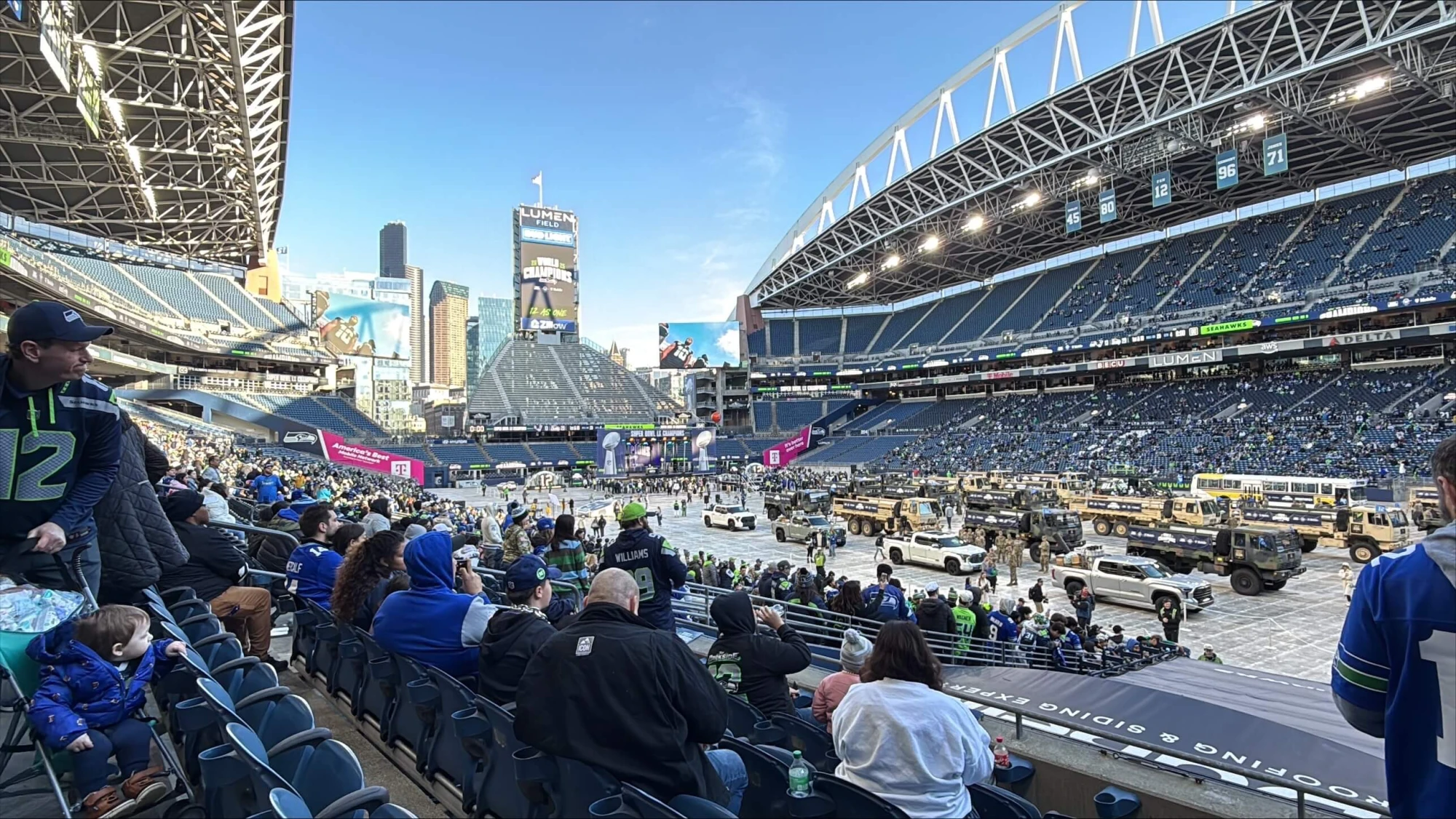 Seahawks Championship Ceremony