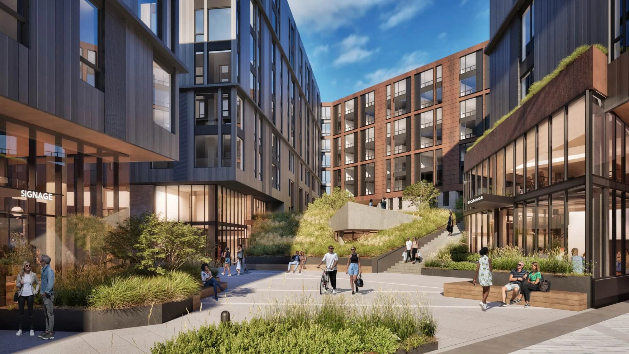 Overlake Commons 2.1 - West + East Lobby