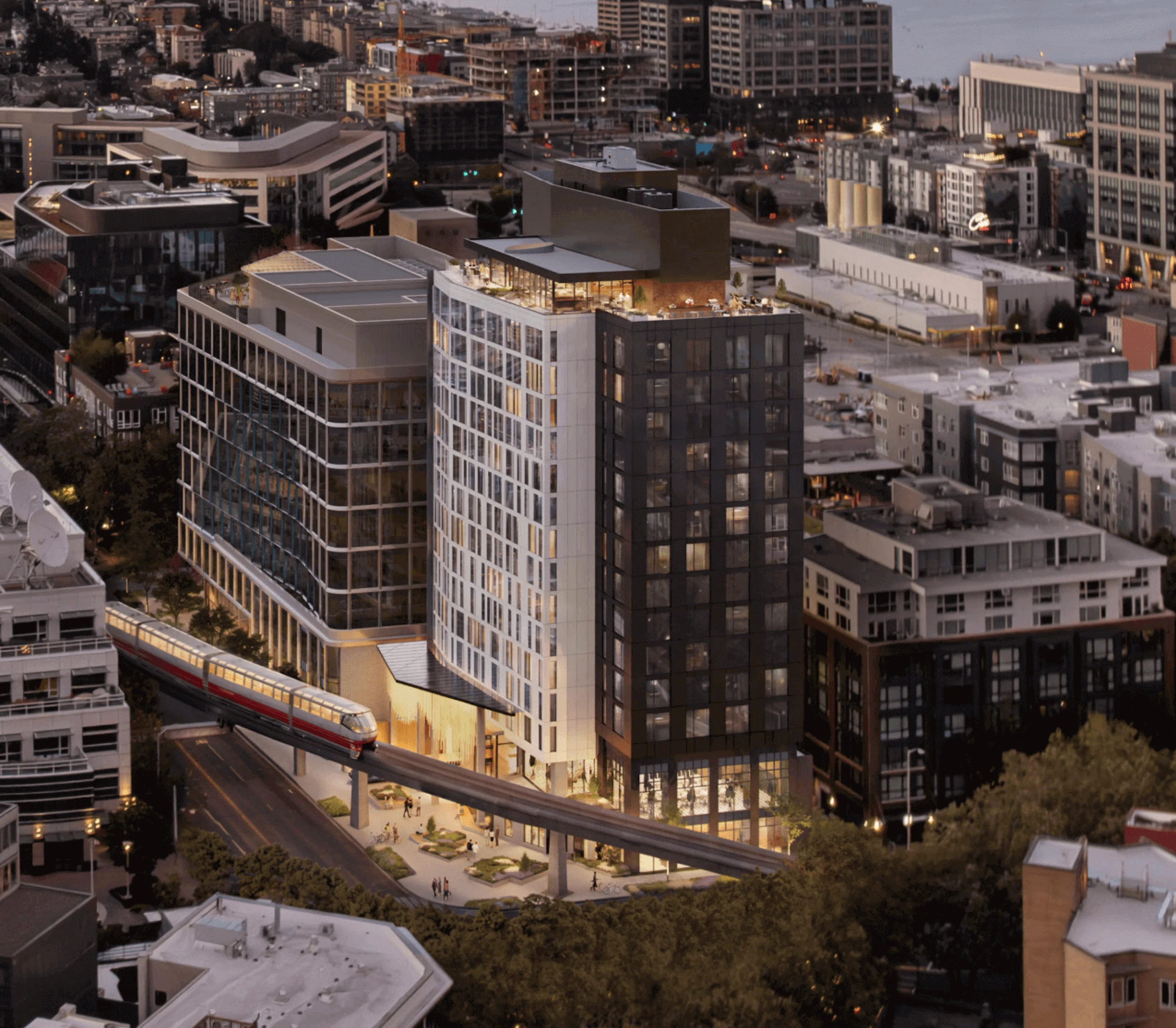 508 Denny Hotel - Exterior & Monorail